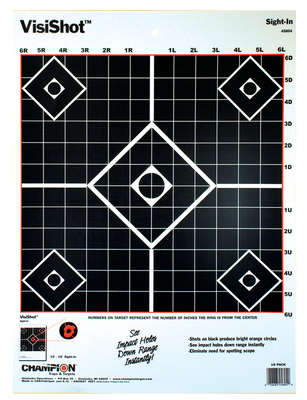 Targets Champion Traps&Targets VisiShot CHAMPION VISISHOT SIGHT-IN 10PK